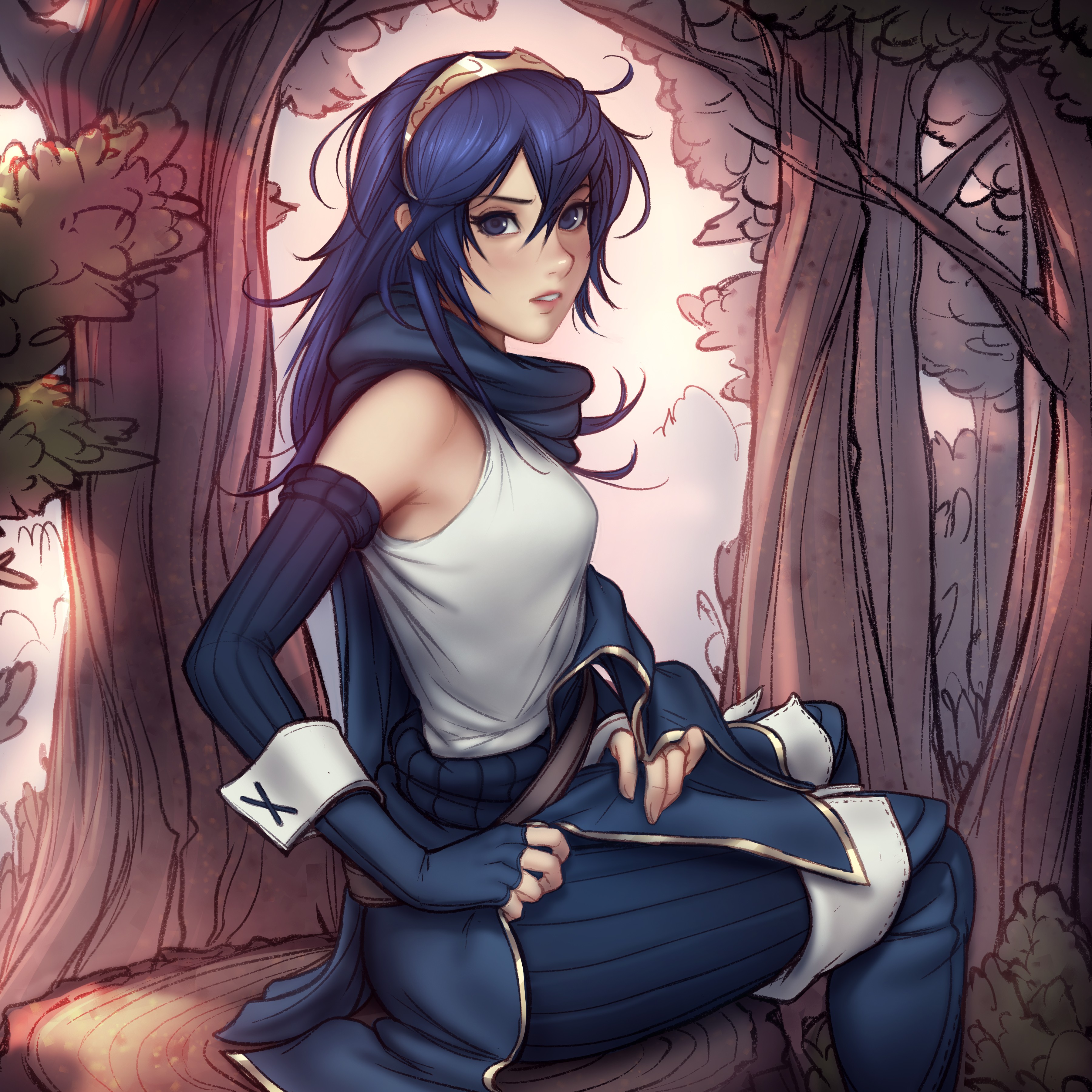 Fire Emblem Lucina Hot - HD Wallpaper 