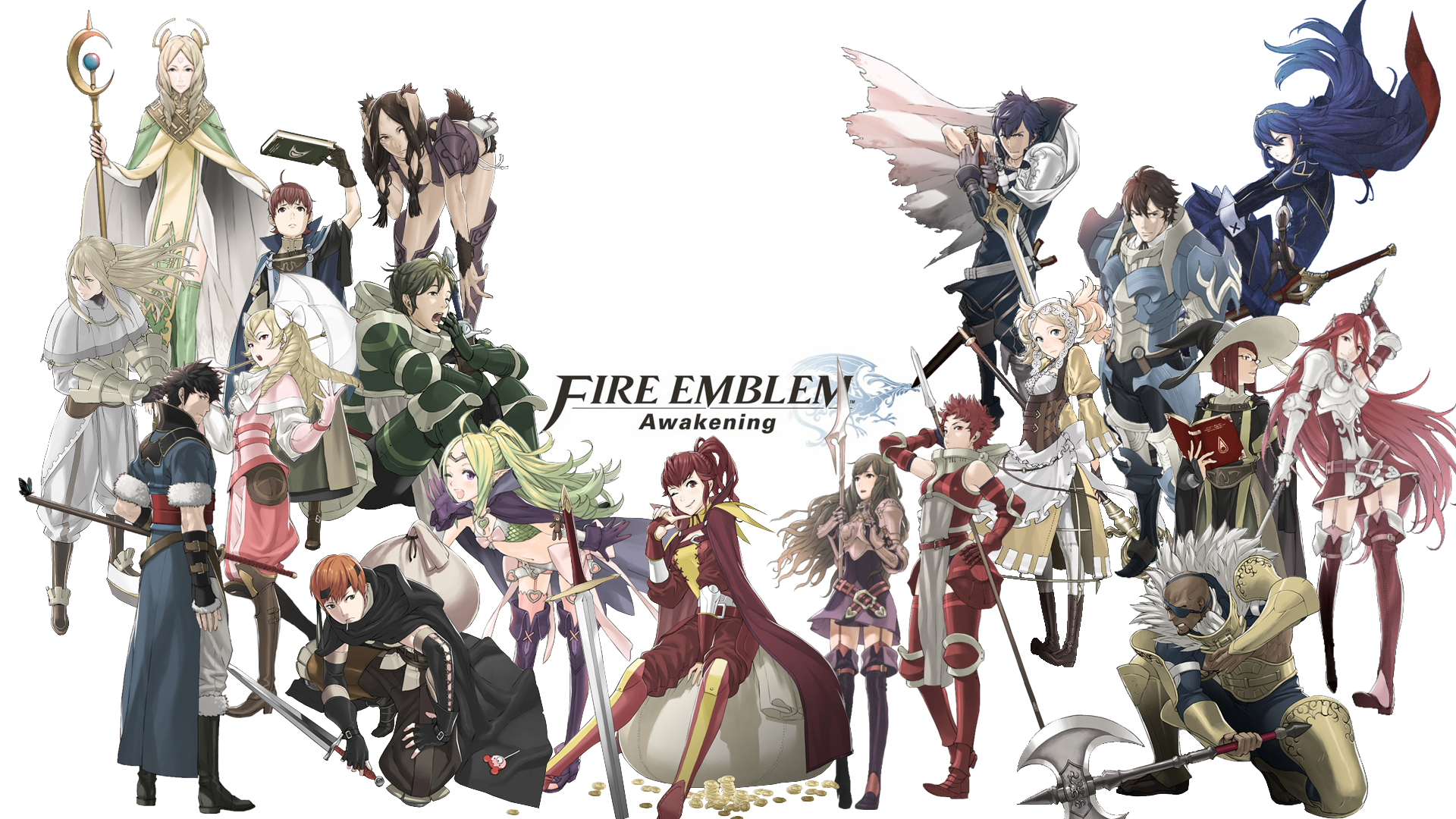 Fire Emblem Female Cast - HD Wallpaper 