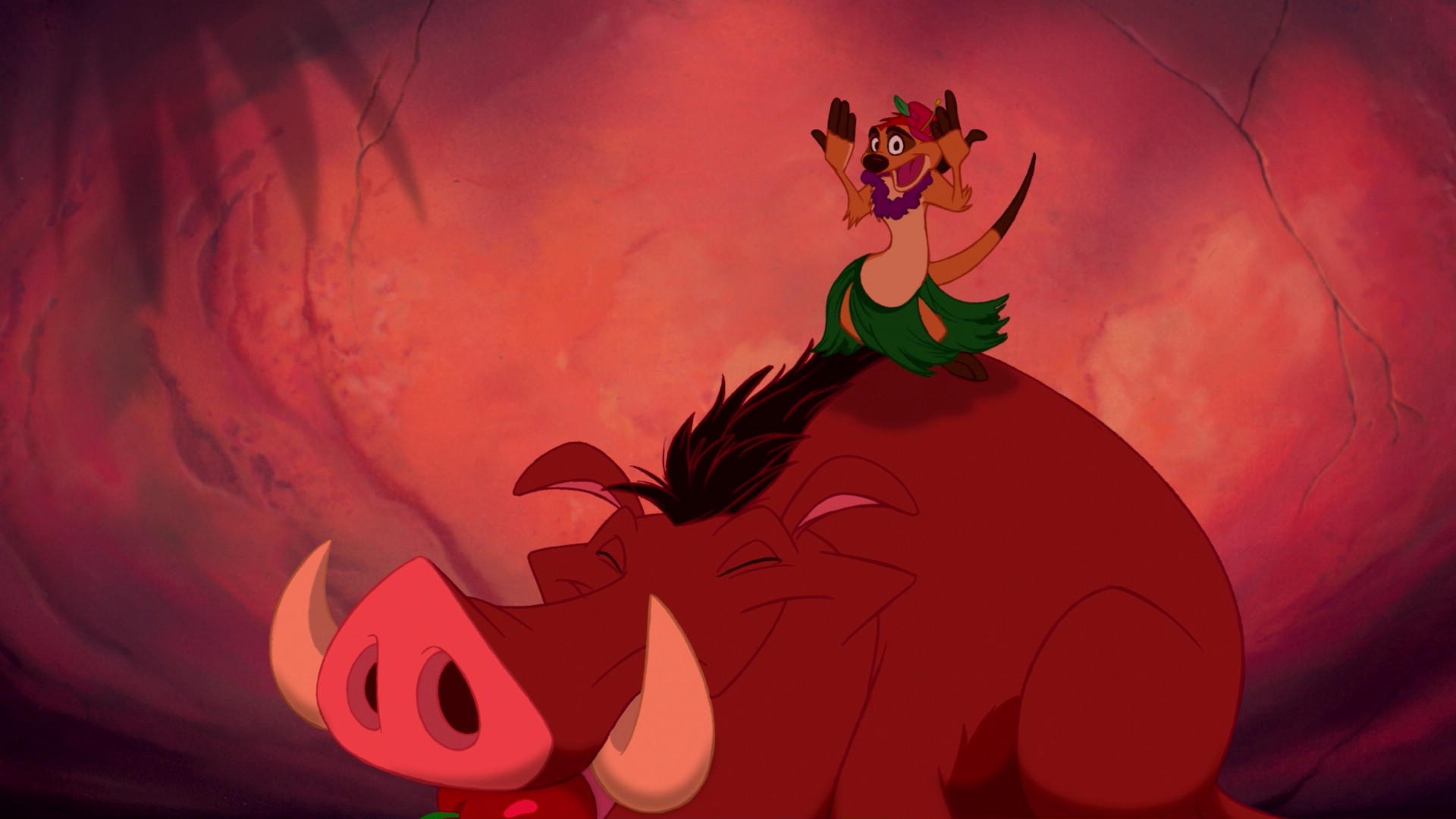 Timon Pumbaa Gif Hakuna Matata - HD Wallpaper 