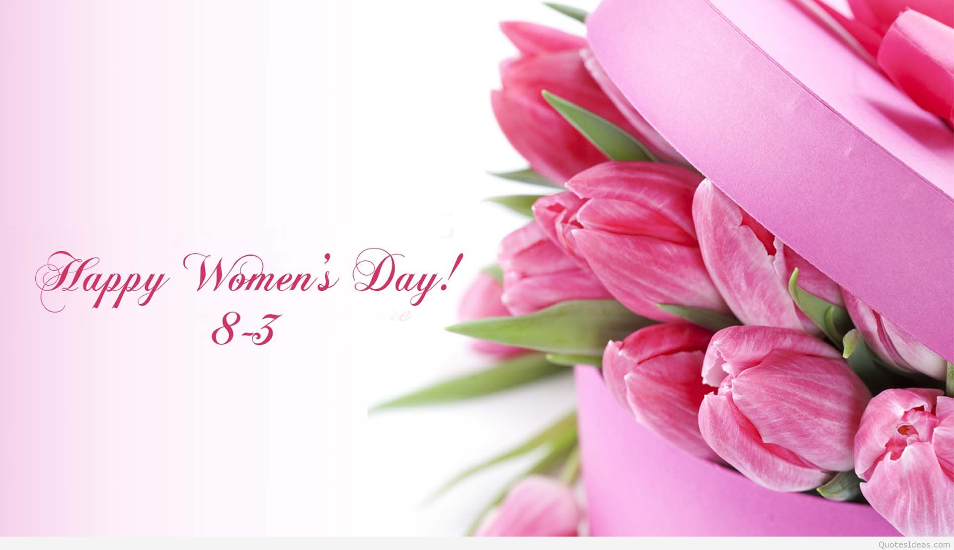 Womens Day Rose Background Wallpaper Download - Happy International Women's  Day 2018 - 1920x1107 Wallpaper 