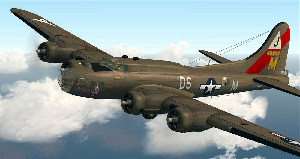 Boeing B-17 Flying Fortress High Quality Background - HD Wallpaper 