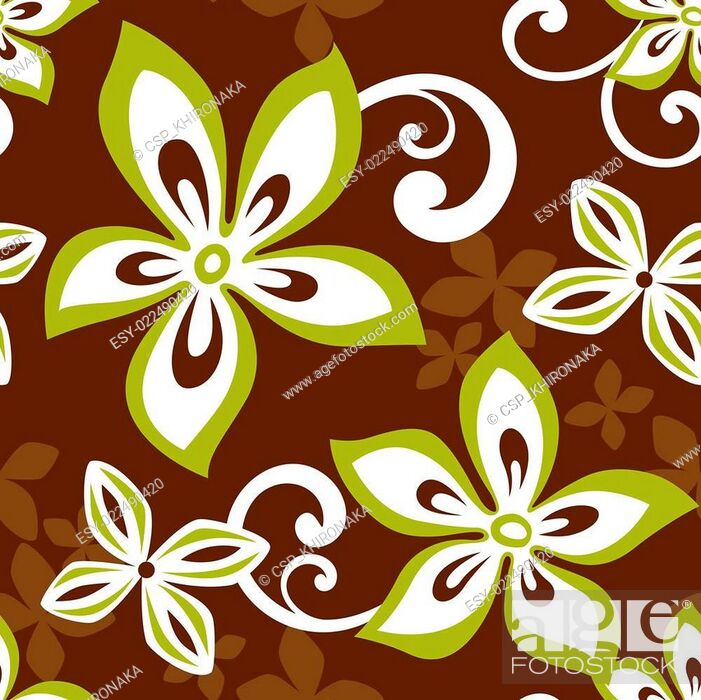 Seamless Aloha Hawaii Pattern - Flowers Hawaii Ilustracion - HD Wallpaper 