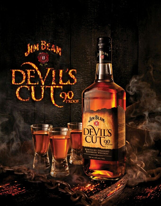 Jim Beam Bourbon Devil's Cut 90@ - HD Wallpaper 