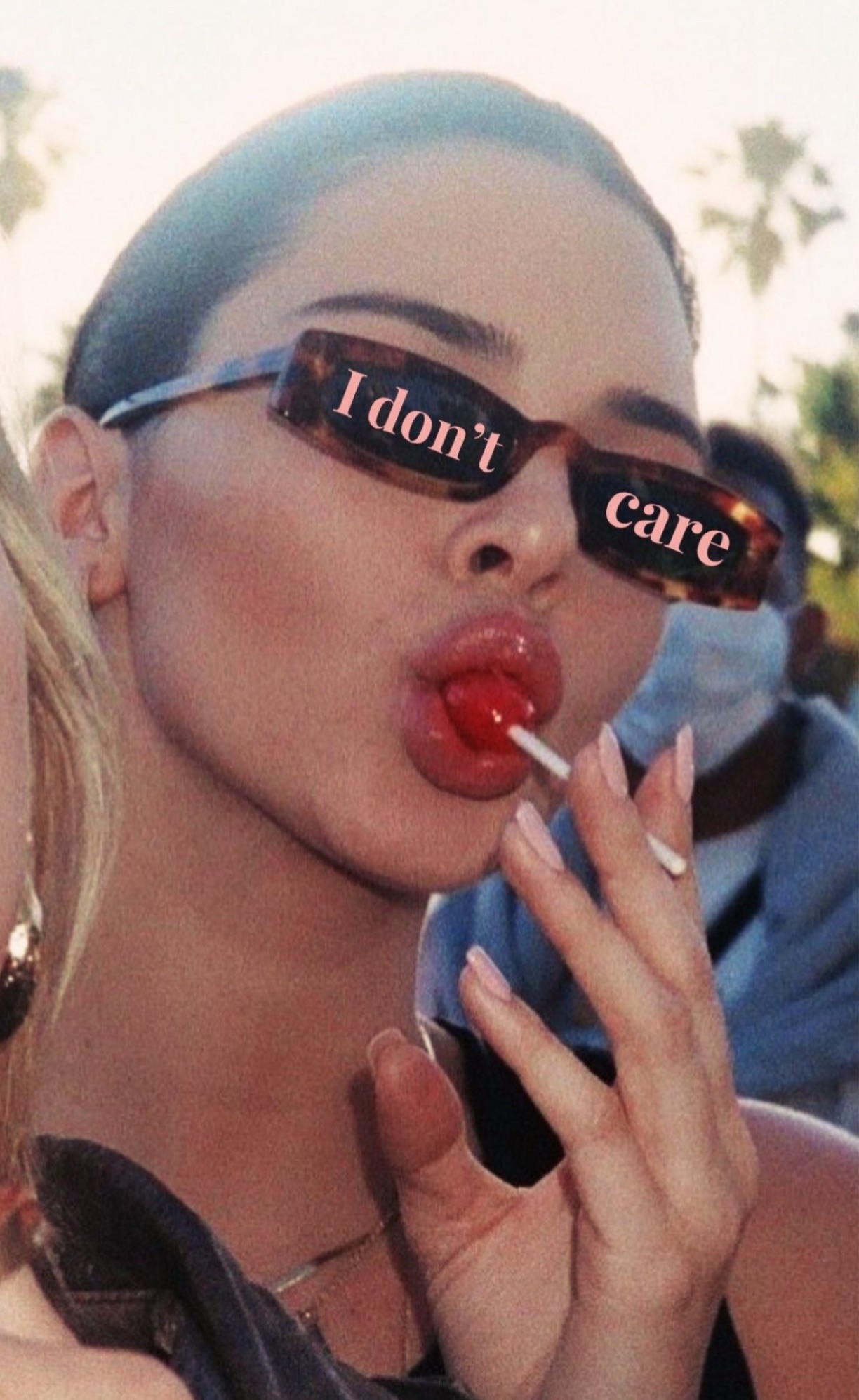Kendall Jenner, I Don T Care, And Aesthetic Image - Don T Care Kendall -  1224x1995 Wallpaper 