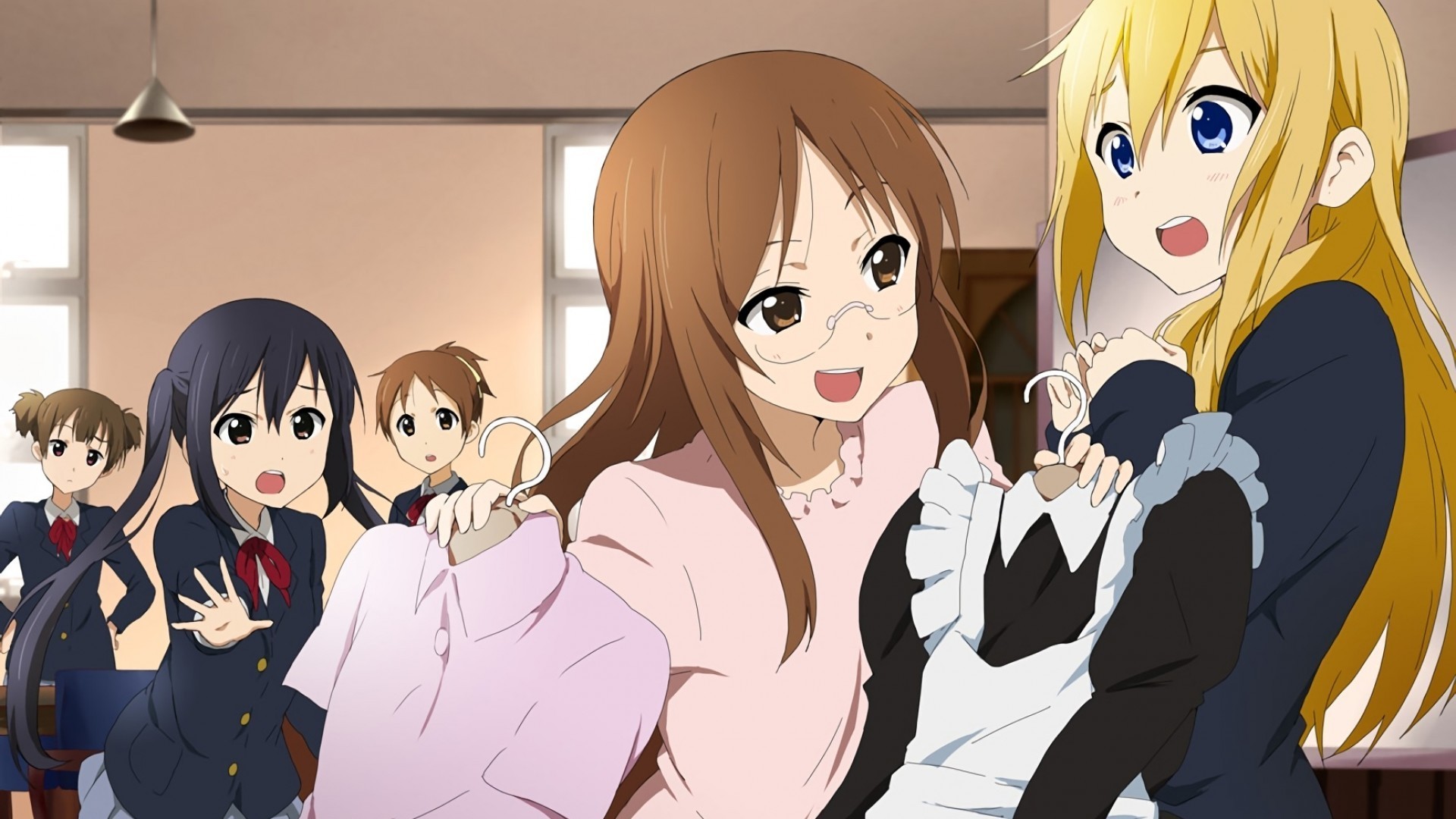 1920x1080, Hirasawa Yui, Suzuki Jun, Yamanaka Sawako, - Suzuki Jun - HD Wallpaper 