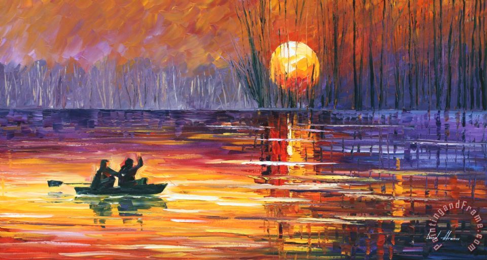 Simple Leonid Afremov Art - HD Wallpaper 