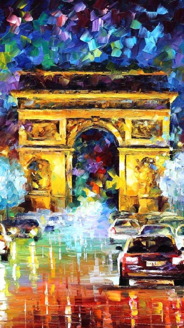Painting Wallpaper Hd For Iphone - HD Wallpaper 