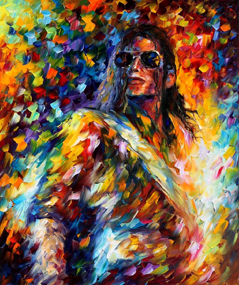 Michael Jackson Portrait Painting - HD Wallpaper 