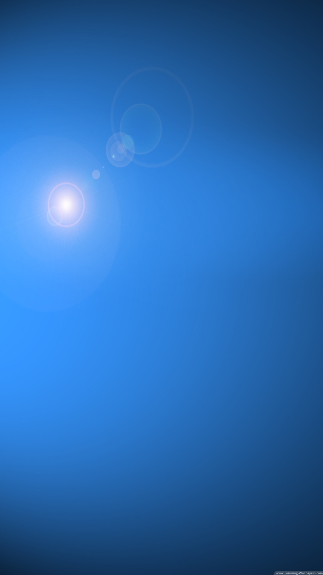 Blue Sky Sun Lens Flare Iphone 6 Plus Hd Wallpaper - Colour Lens Flare Hd Images Download - HD Wallpaper 