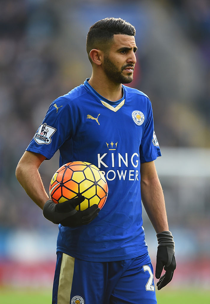 Leicester City Winger Riyad Mahrez - Leicester City F.c. - HD Wallpaper 