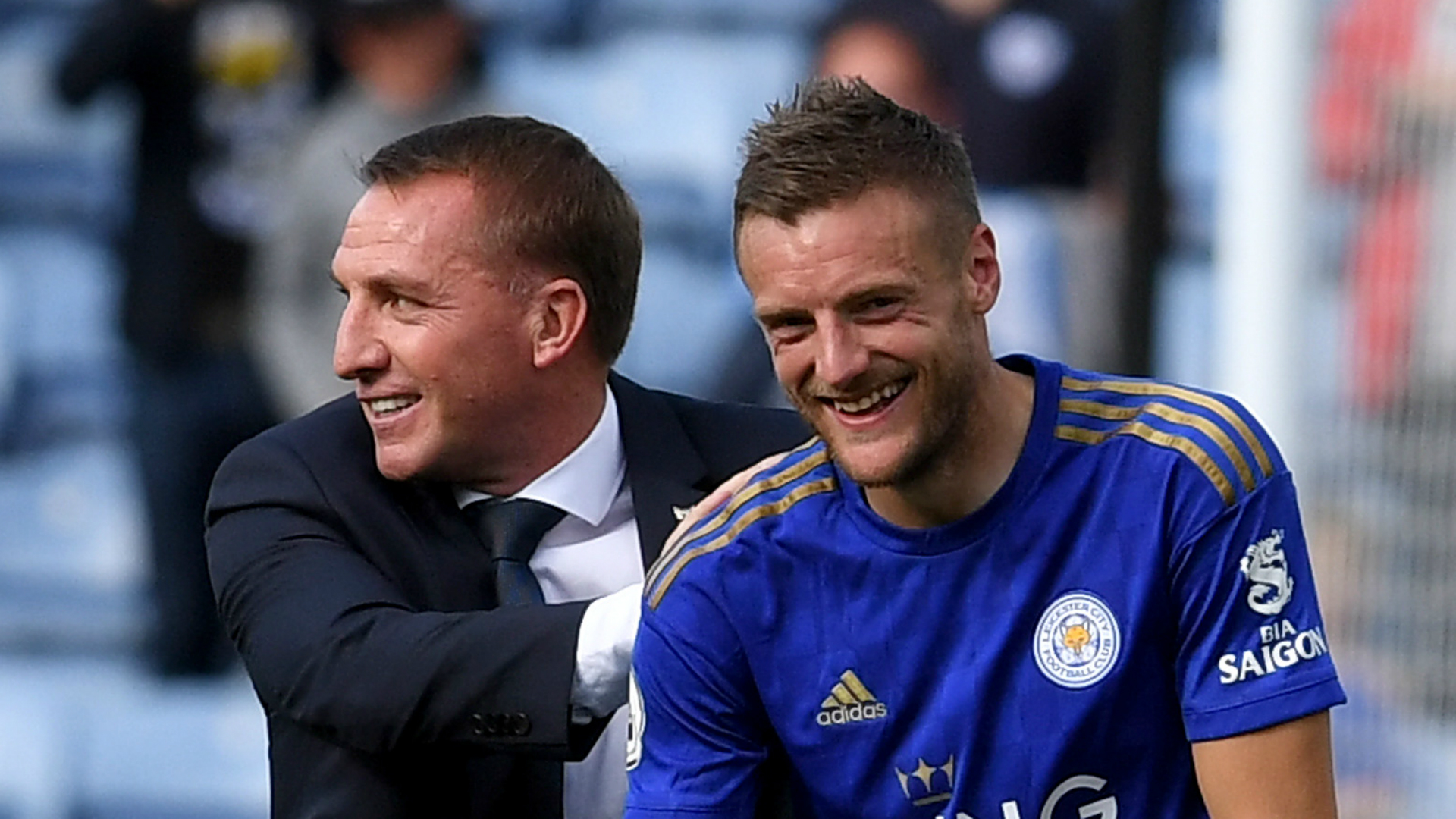 Brendan Rodgers Jamie Vardy - HD Wallpaper 