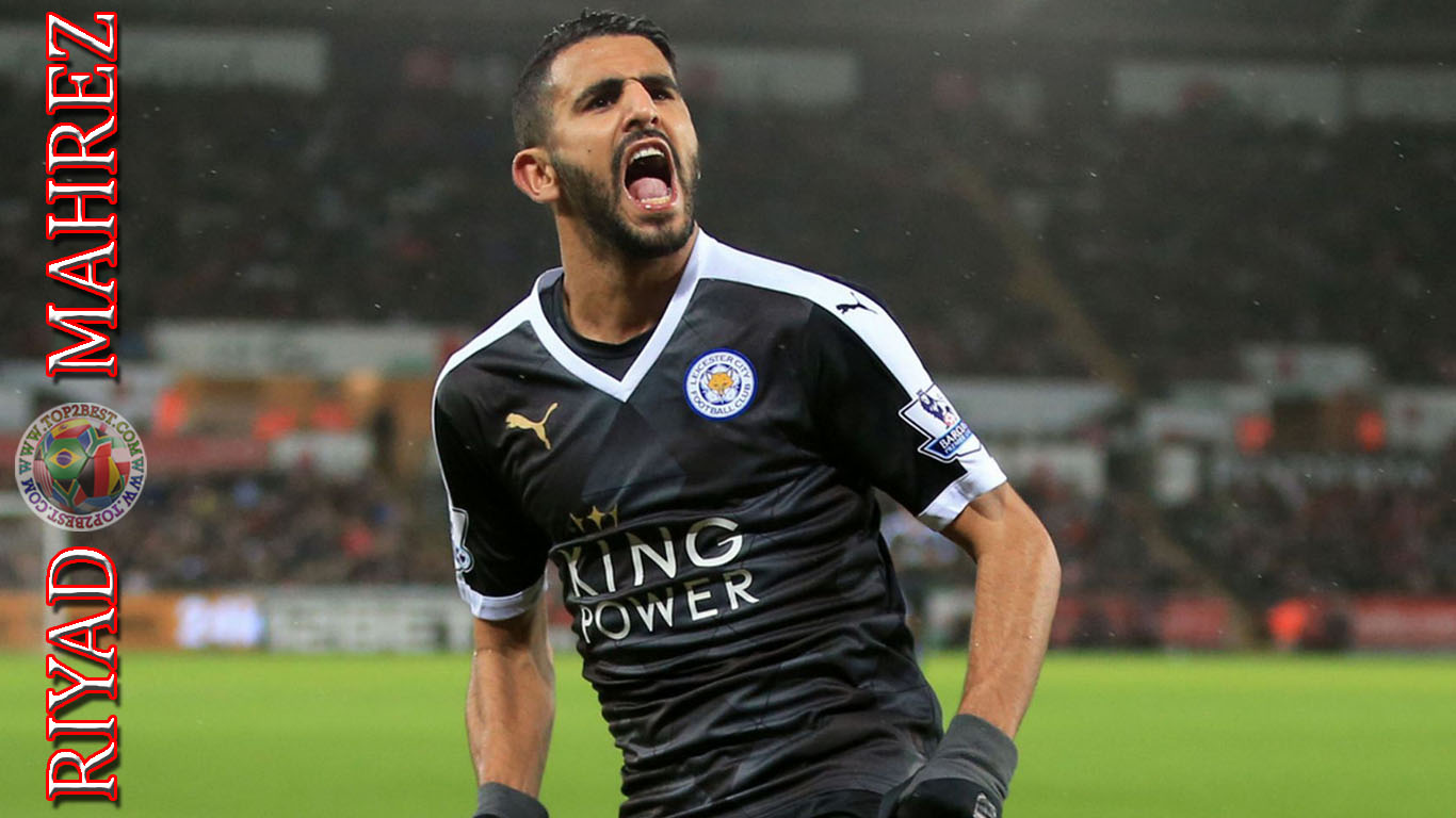 Riyad Mahrez - HD Wallpaper 