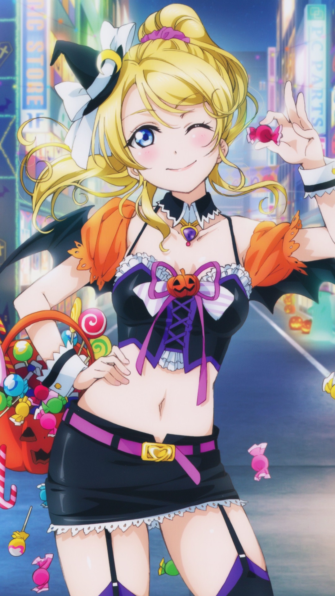 Halloween 2014 Anime - Anime Live Photo Iphone - HD Wallpaper 