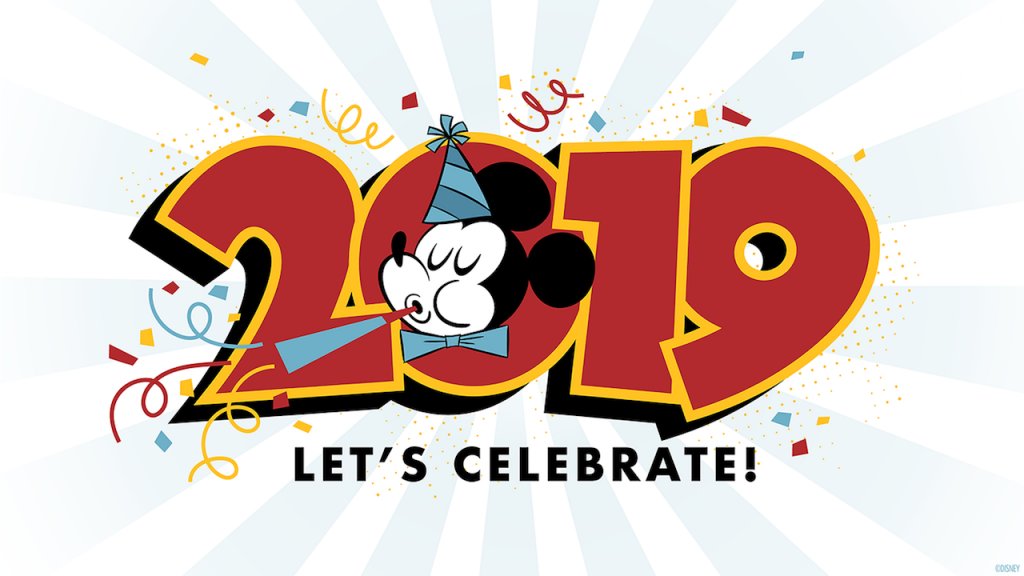 Disney Happy New Year 2019 - HD Wallpaper 