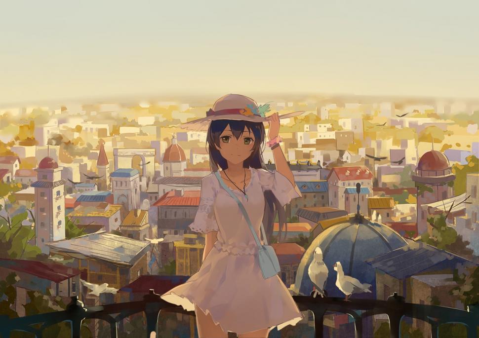 Anime Girls, Love Live, Sonoda Umi Wallpaper,anime - HD Wallpaper 