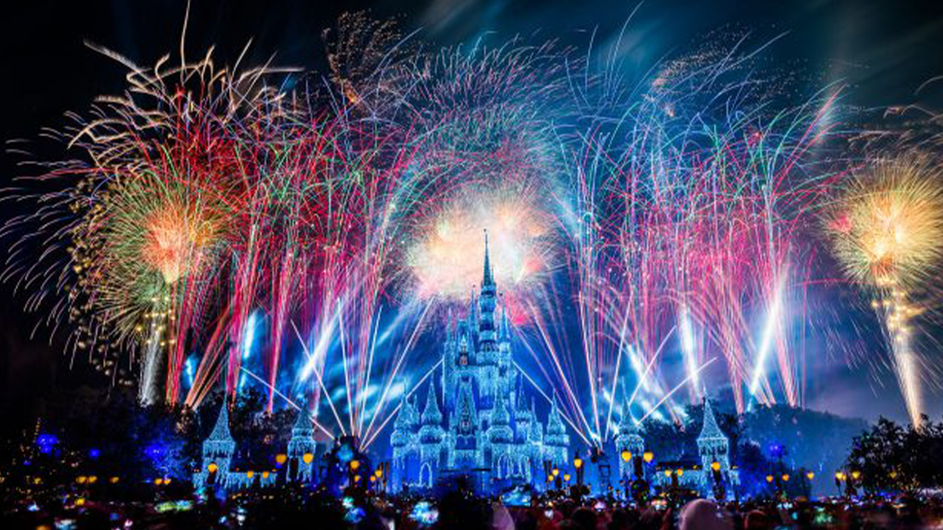 Disney World New Years Eve - HD Wallpaper 