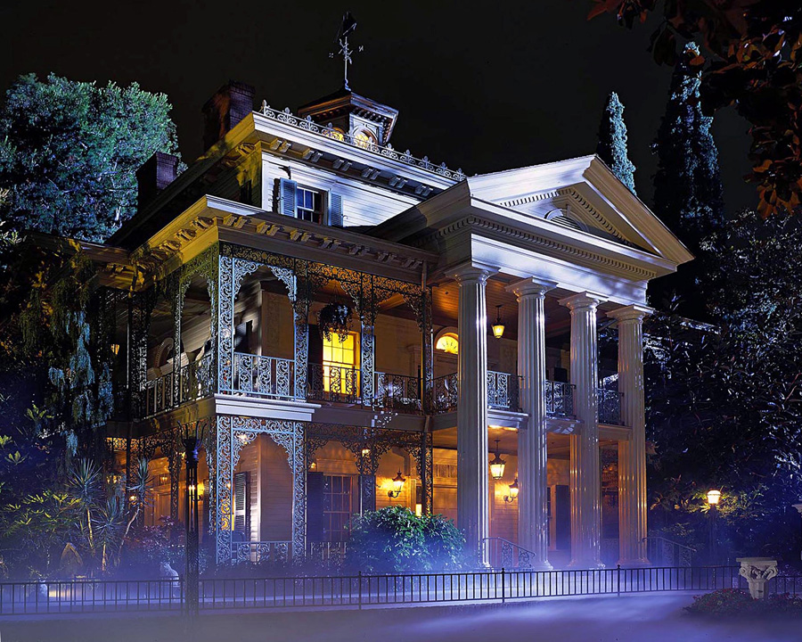 Haunted Mansion Disneyland - HD Wallpaper 