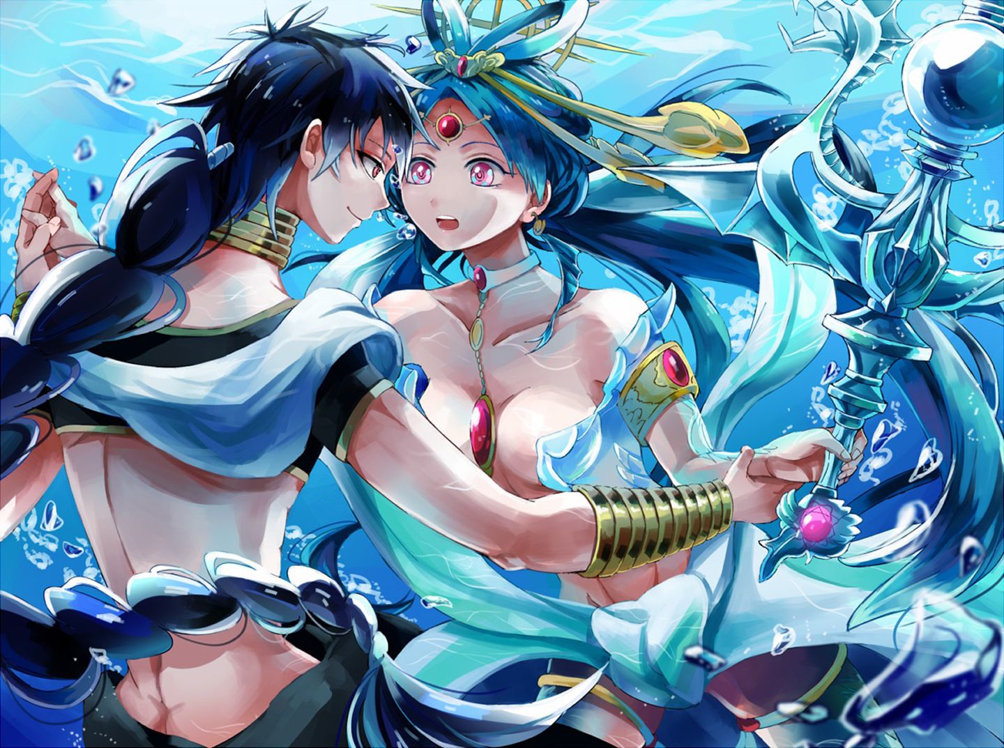 Kougyoku Ren Nude - HD Wallpaper 