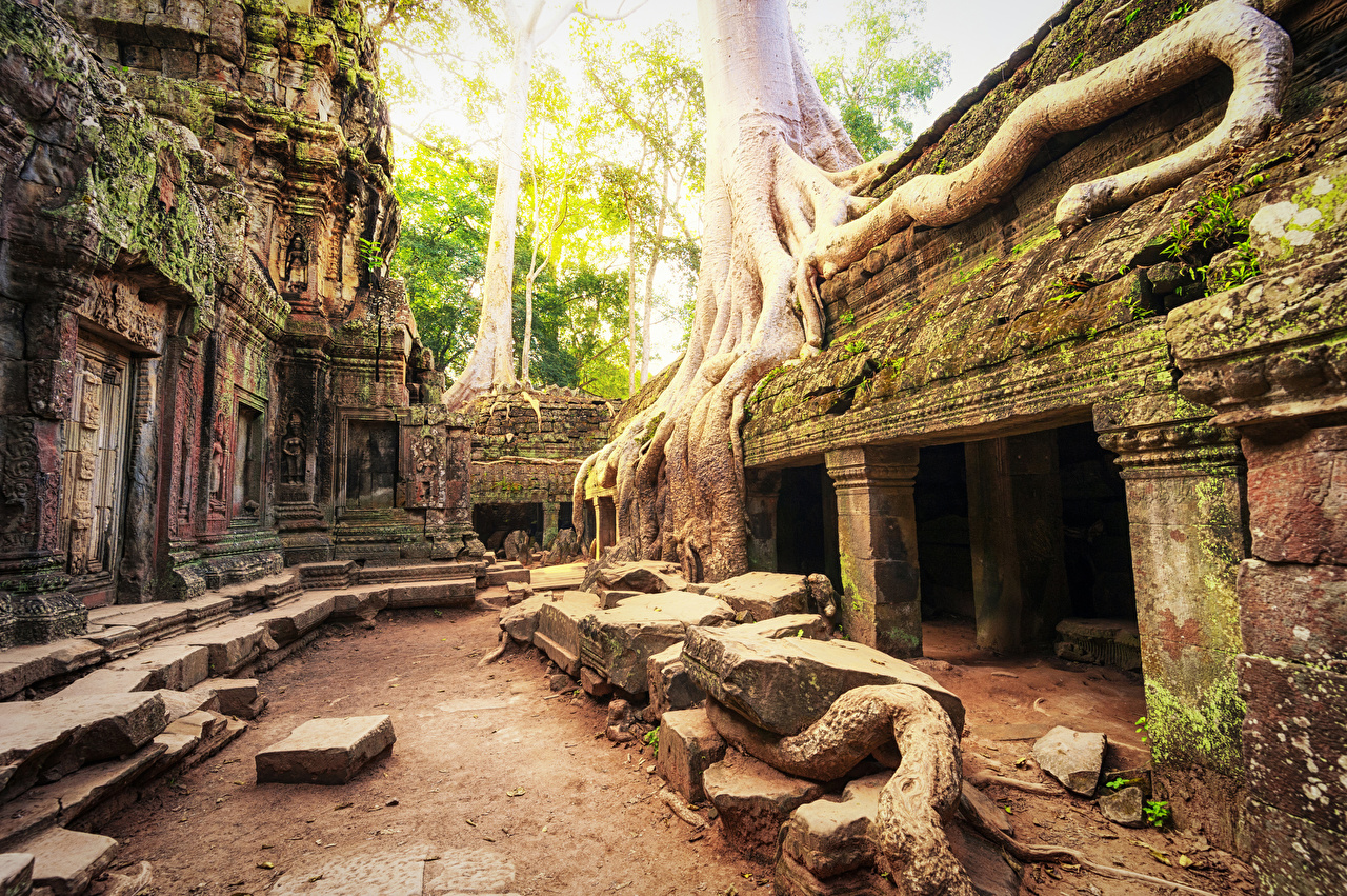 Ancient Lost City Of The Khmer Empire - HD Wallpaper 