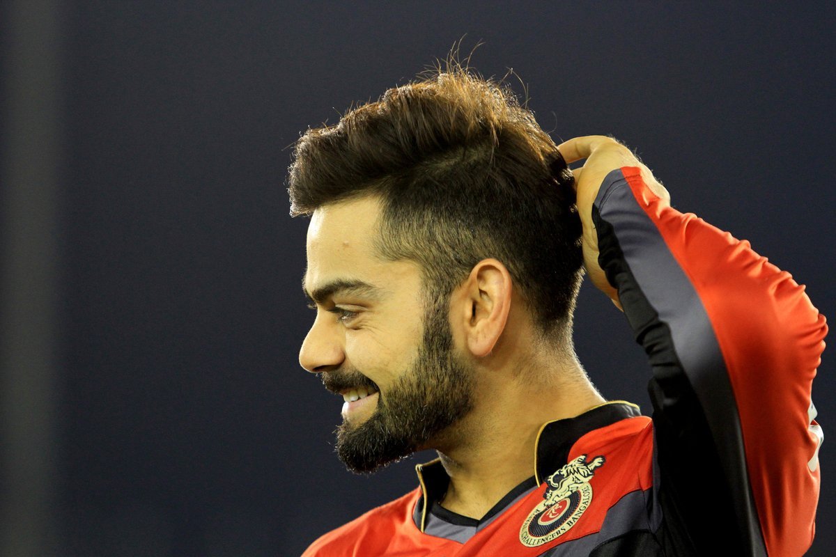 Virat Kohli Rcb Hd Wallpapers - Ipl Virat Kohli Hair Style - HD Wallpaper 