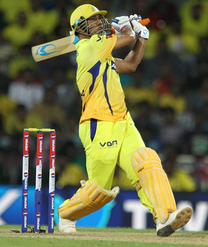Chennai Super Kings Pulled Off A Nail Biting Four Wicket - Dhoni Csk Photo  Hd - 700x833 Wallpaper 