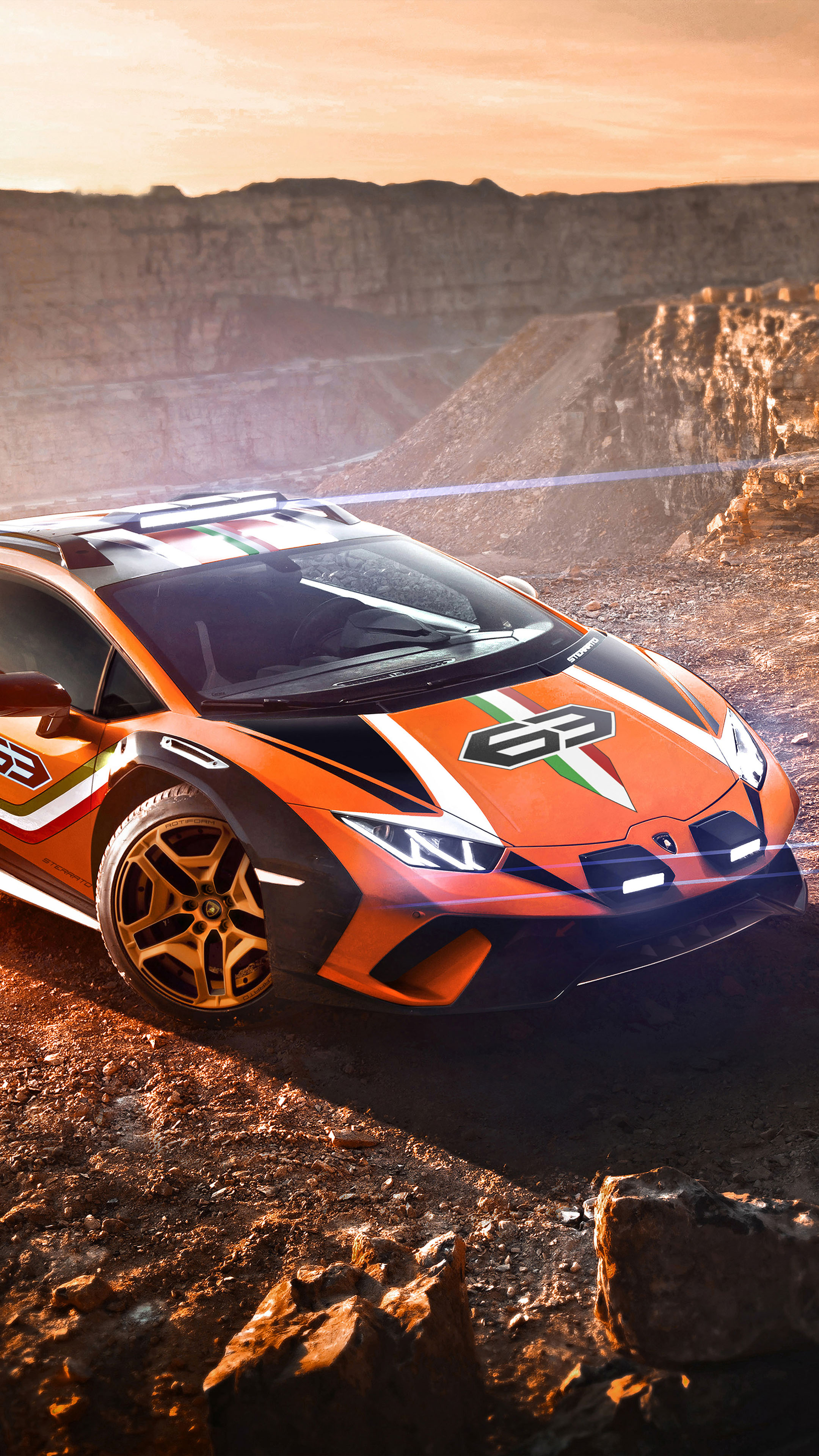 Huracan Sterrato - HD Wallpaper 