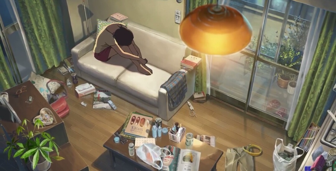 Anime Image - Lo Fi Living Room - HD Wallpaper 