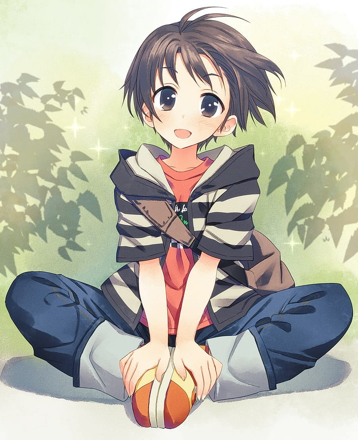 Tomboy Anime Girl - HD Wallpaper 