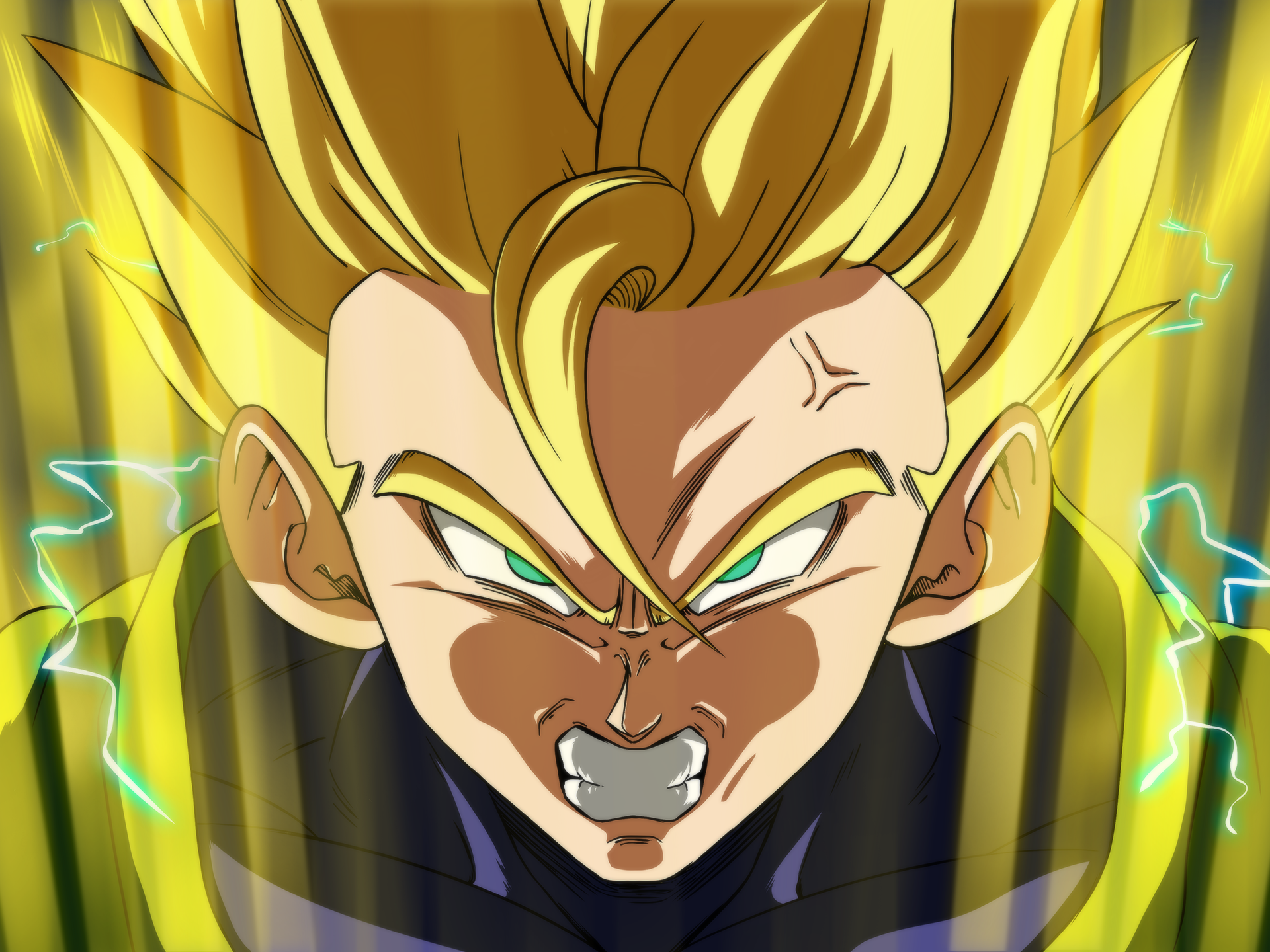 Gohan Ssj2 Wallpaper - HD Wallpaper 