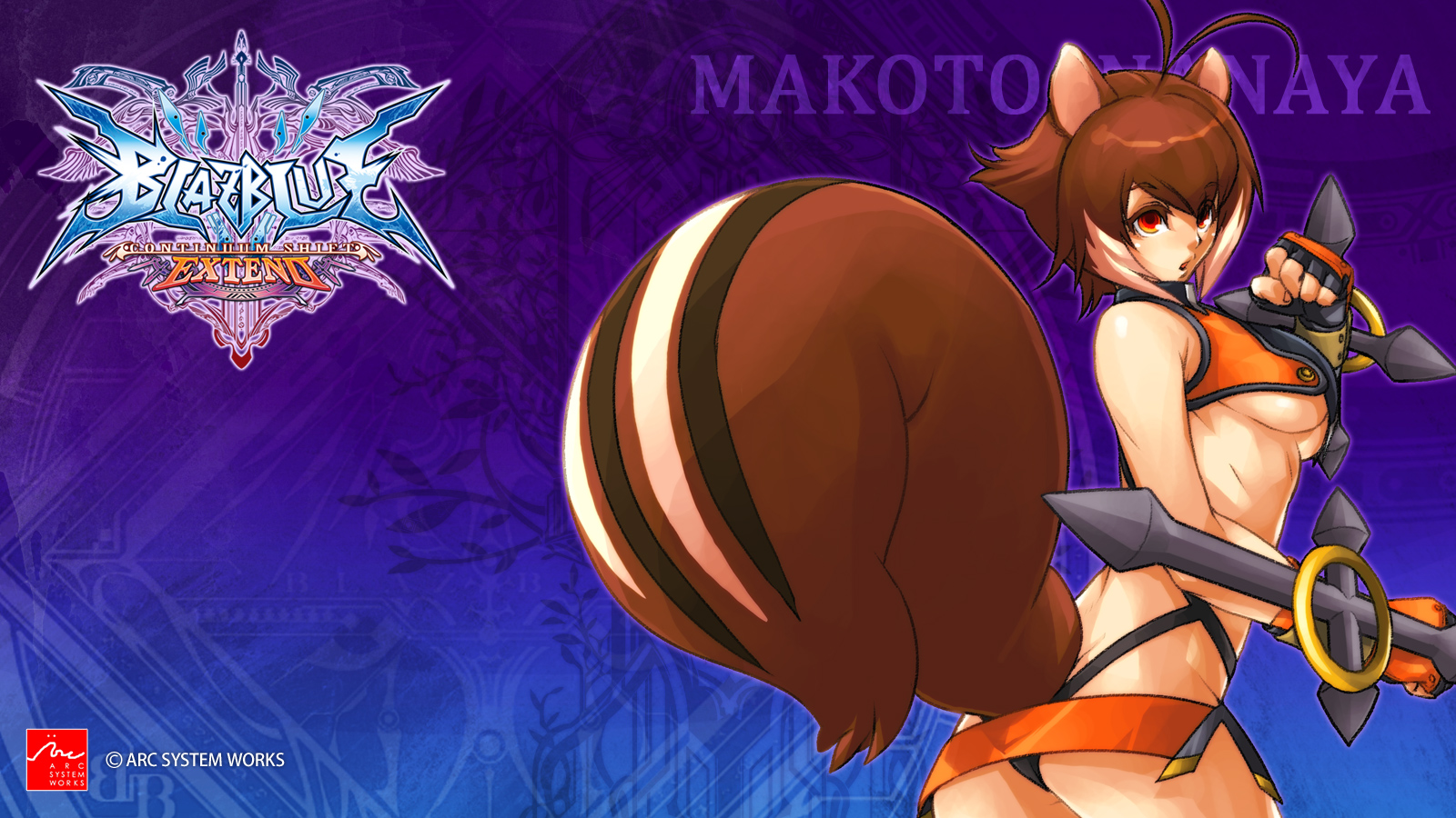 Blazblue Continuum Shift Extend Wallpaper 031 Makoto - Makoto Nanaya - HD Wallpaper 