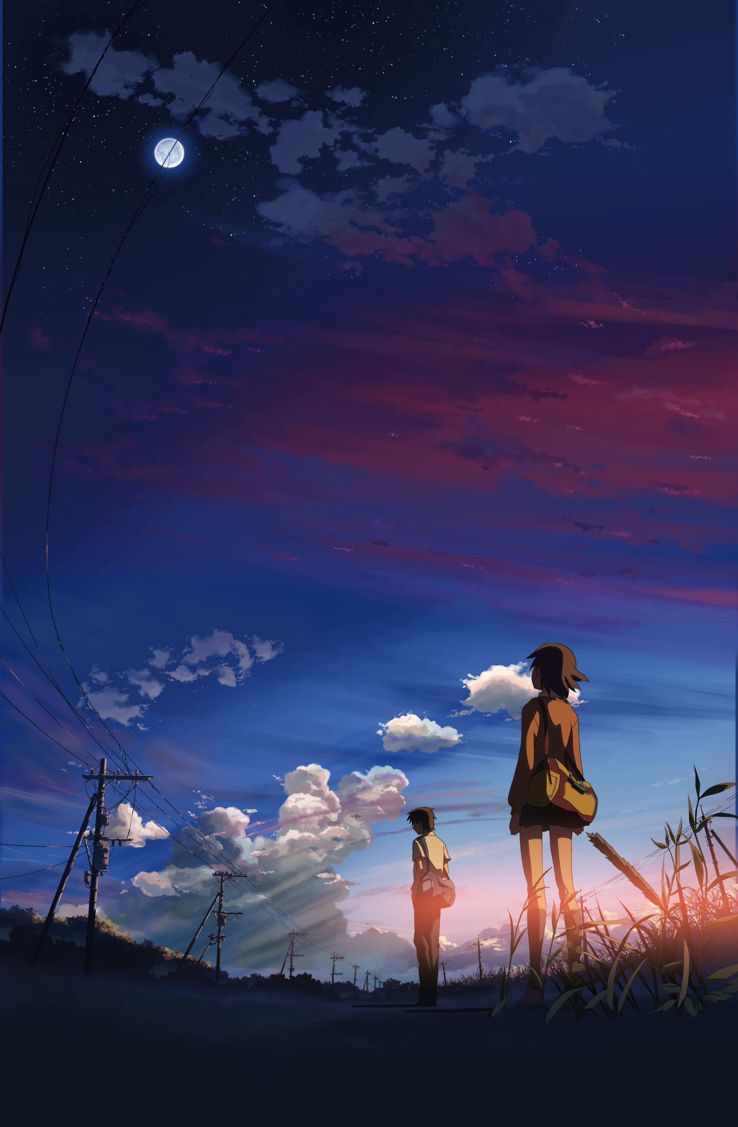 Five Centimeters Per Second - 5 Centimeters Per Second Wallpaper Phone - HD Wallpaper 
