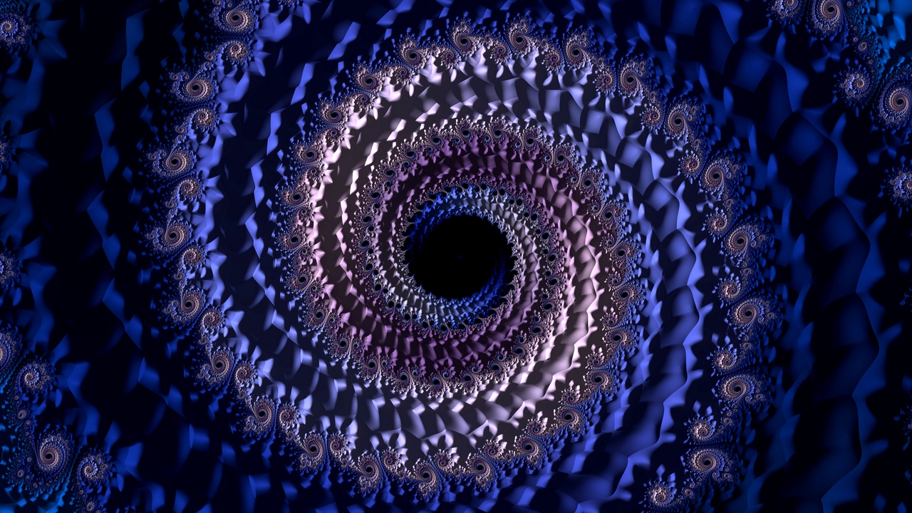 Wallpaper Vortex, Swirling, 3d, Fractal, Abstraction - Background Images Ultra Hd - HD Wallpaper 