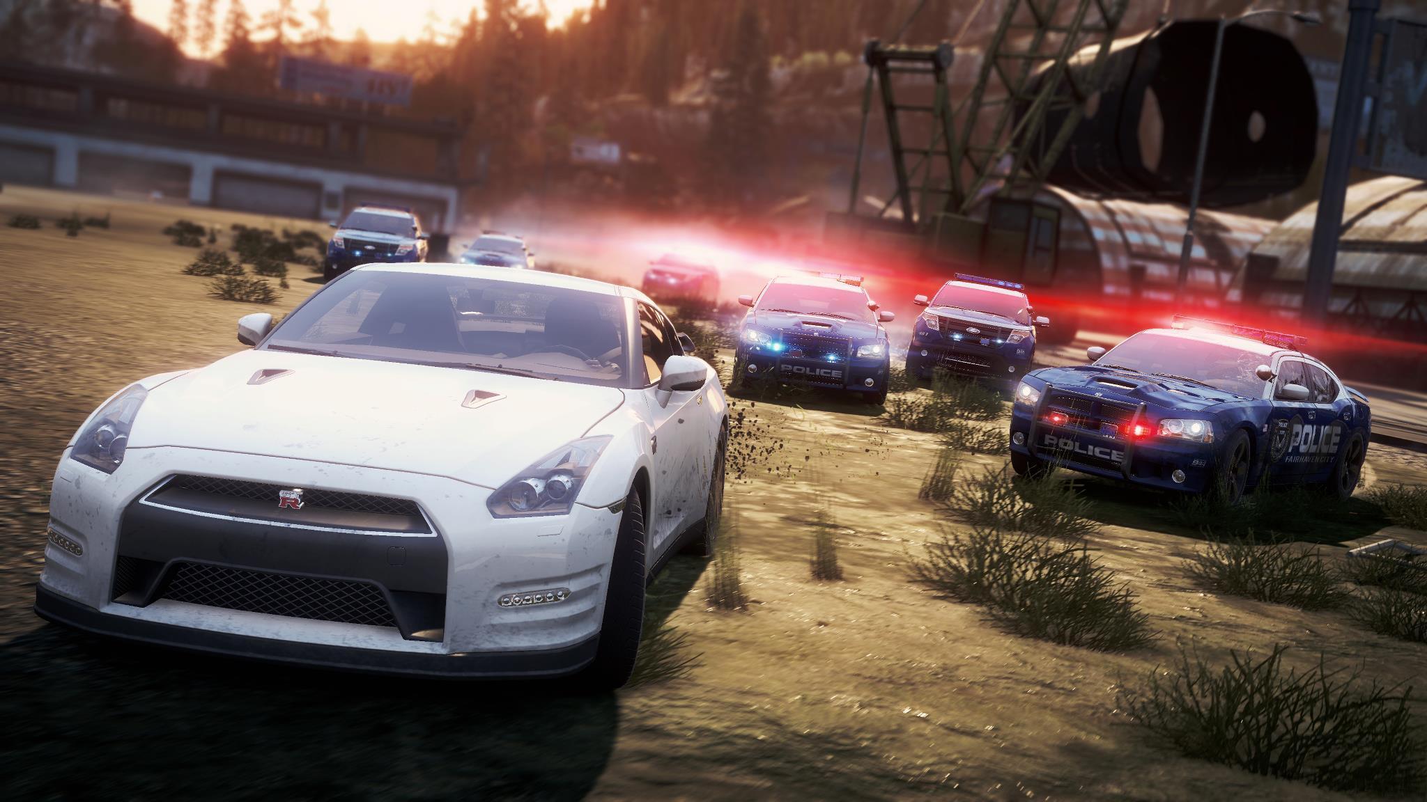 Need For Speed Most Wanted Погоня - HD Wallpaper 
