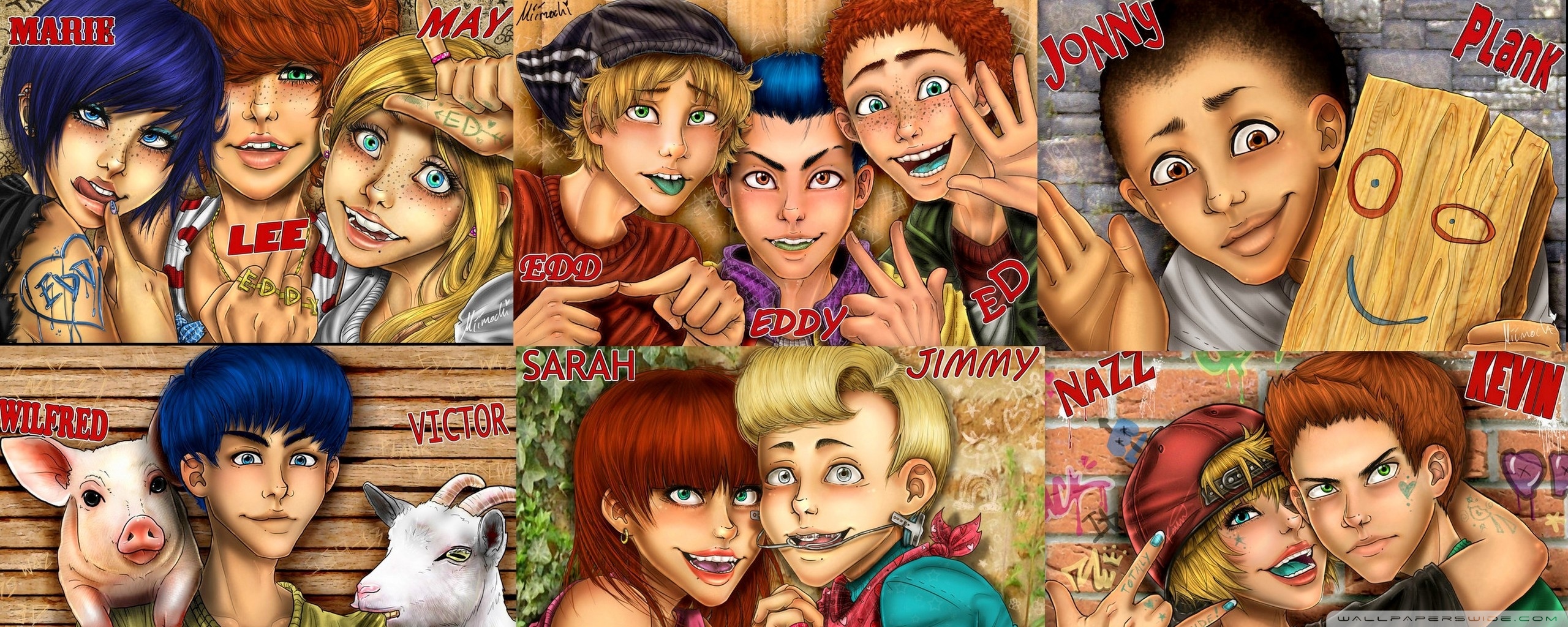 Ed Edd I Eddy - HD Wallpaper 