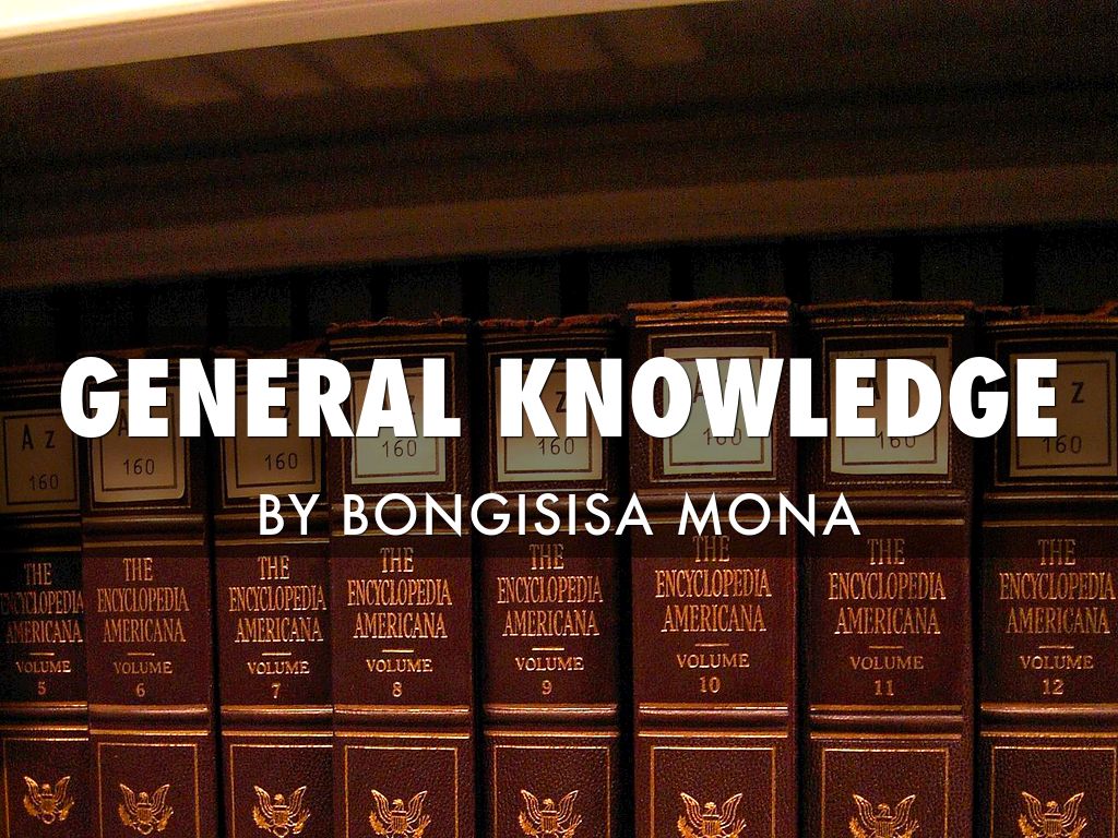 General Knowledge By Bongisisa Mona - Encyclopedia Americana - HD Wallpaper 
