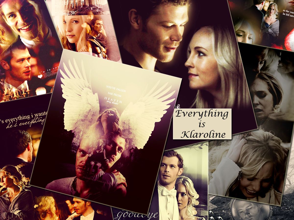 Klaus And Caroline - HD Wallpaper 