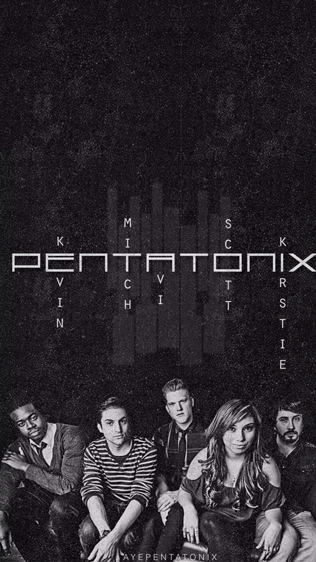 Pentatonix Black And White 640x1136 Wallpaper teahub.io