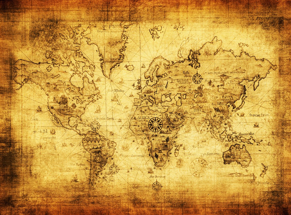 , Desk Anita Ali - Ancient World Map - HD Wallpaper 