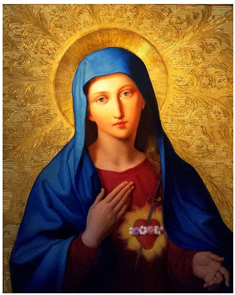 Madonna Painting By Leopold Kupelwieser - HD Wallpaper 