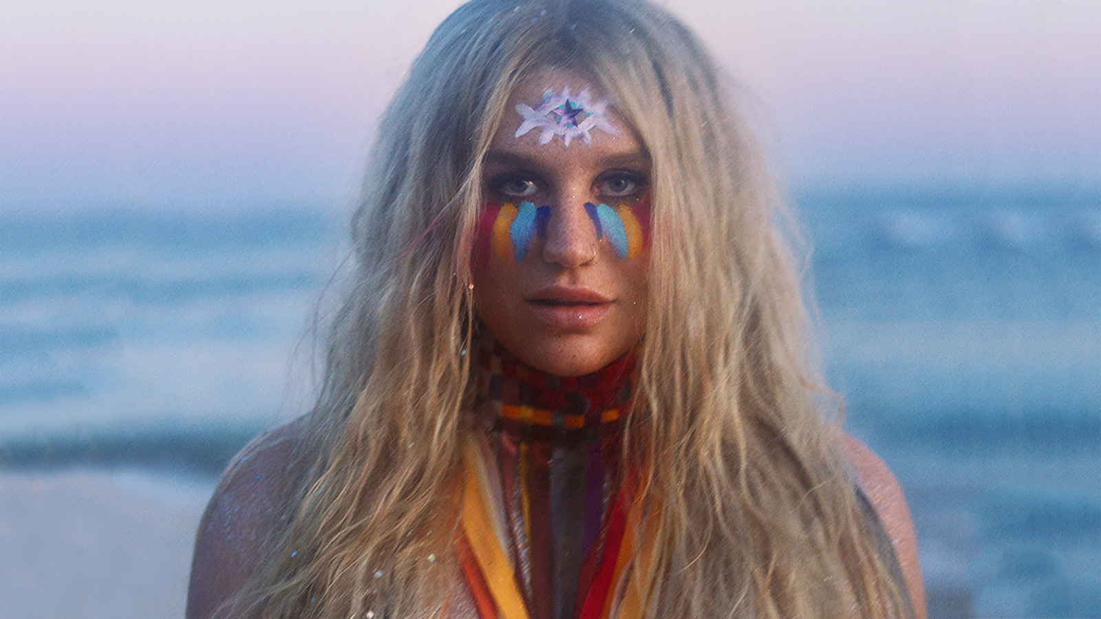 Kesha Rainbow Makeup - HD Wallpaper 