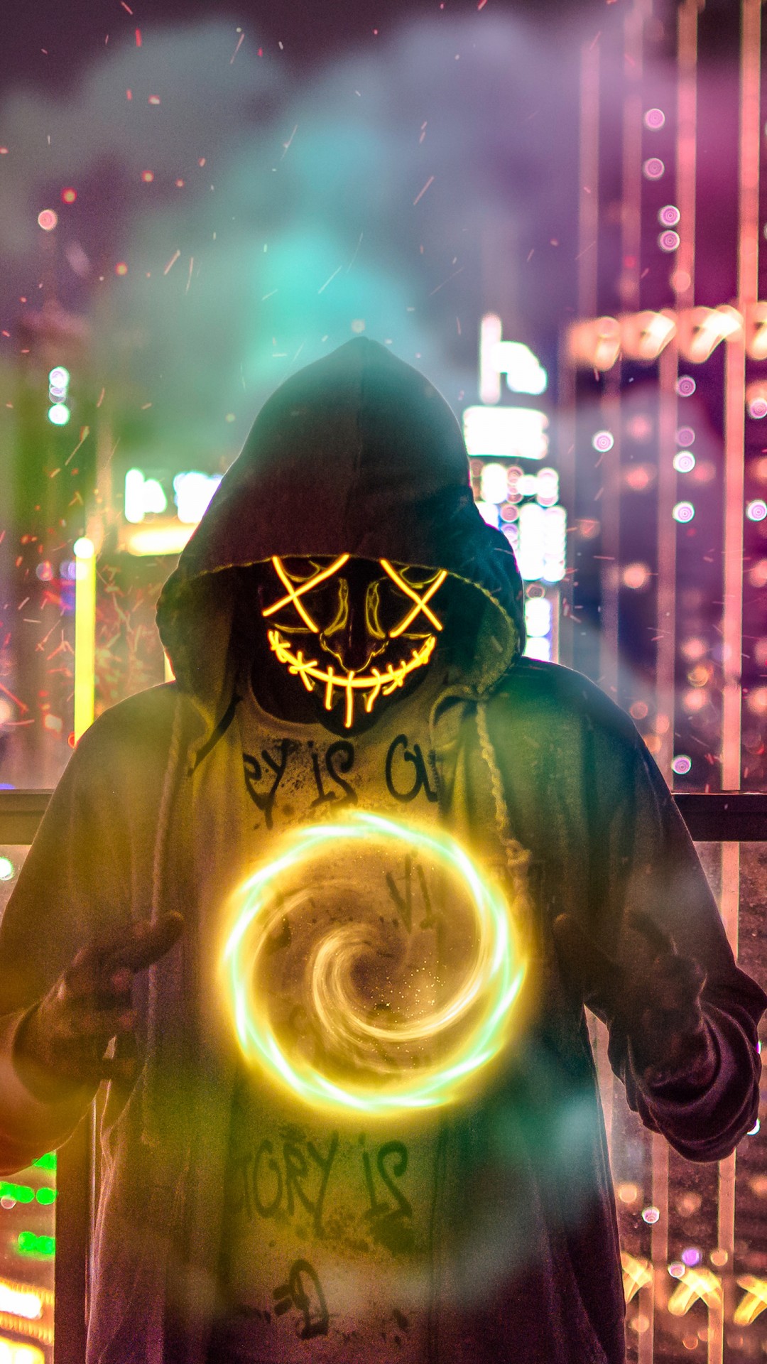 Iphone Mask Man Wallpaper Hd - HD Wallpaper 