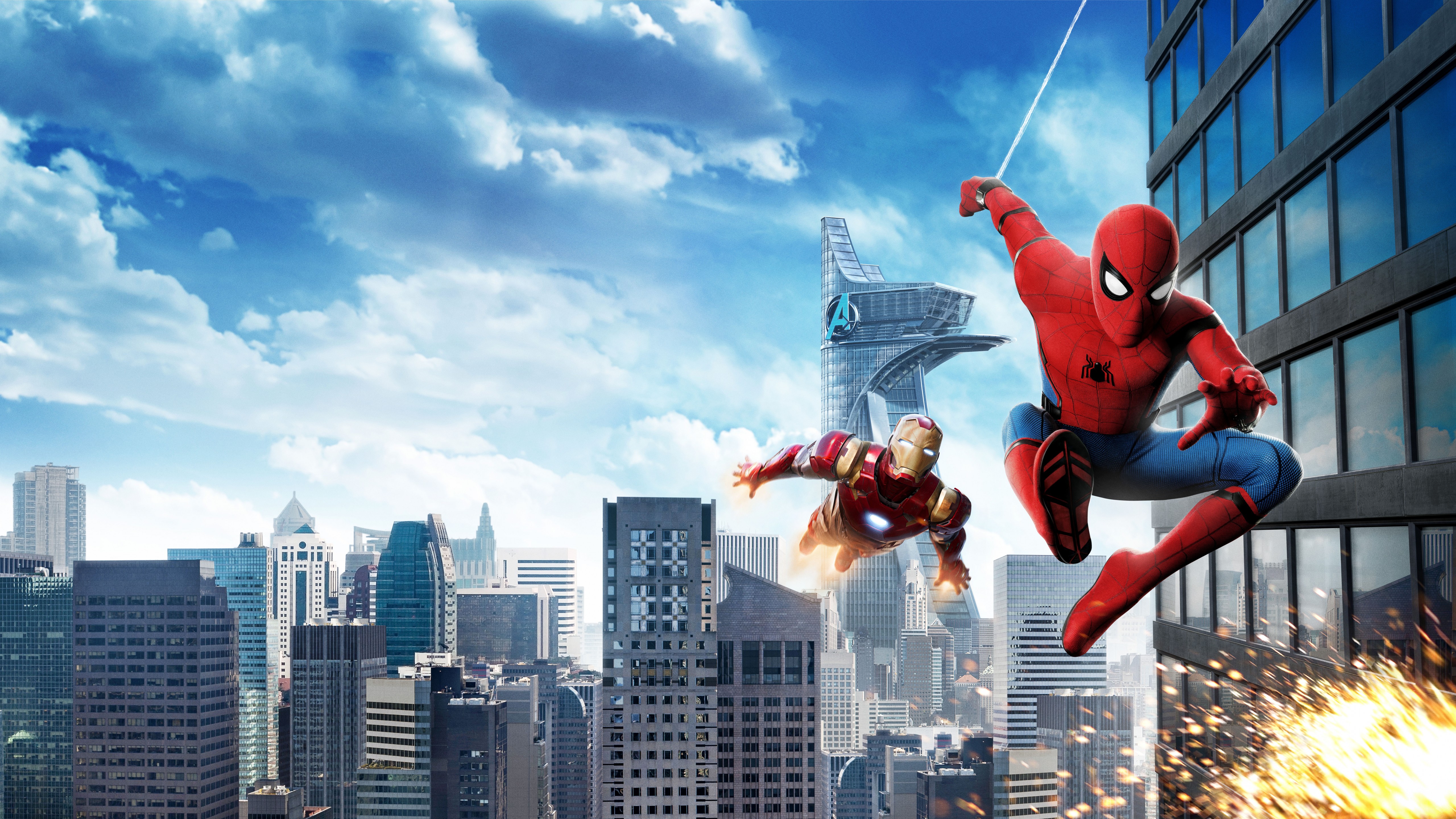 Spider Man Homecoming Wallpaper Hd - HD Wallpaper 