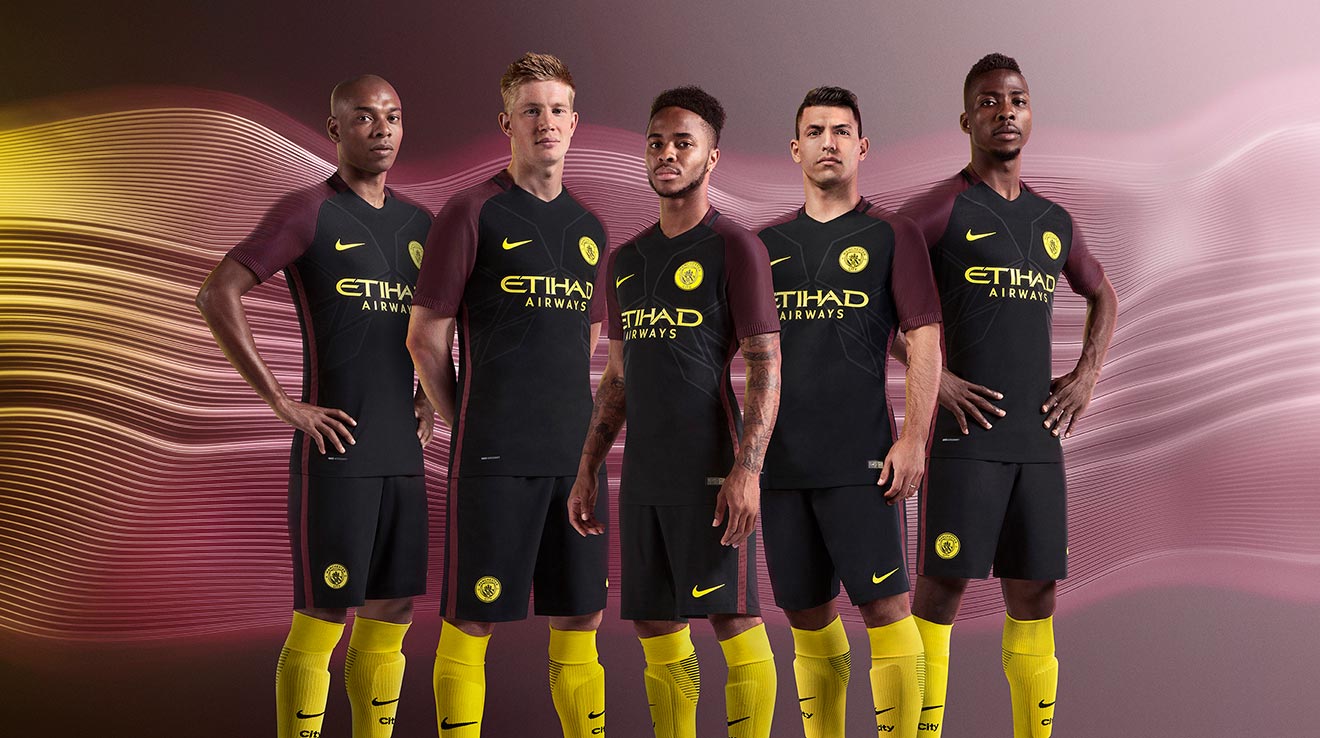 Manchester City 16 17 Away Kit - Man City 2016 2017 - HD Wallpaper 