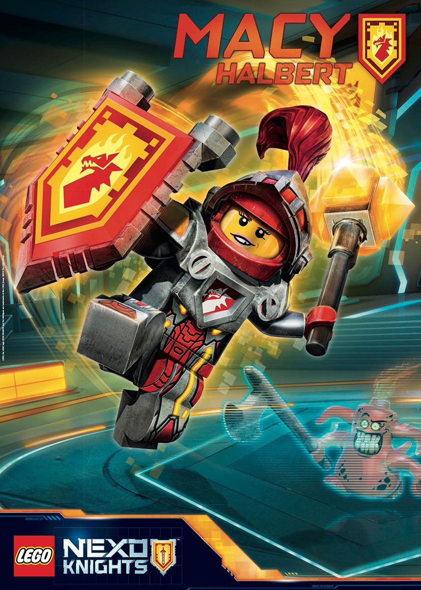 Lego Nexo Knights - HD Wallpaper 