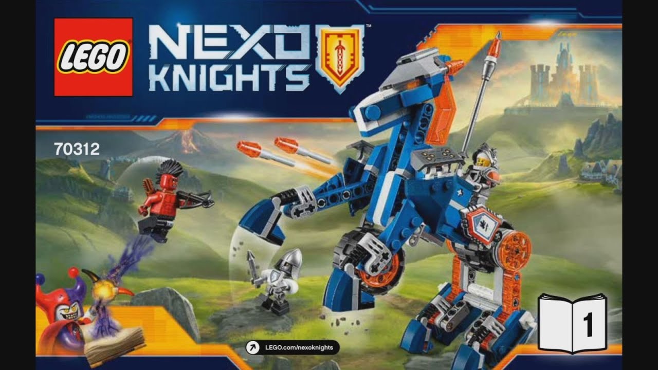 Nexo Knights Lance's Mecha Horse Instructions - HD Wallpaper 