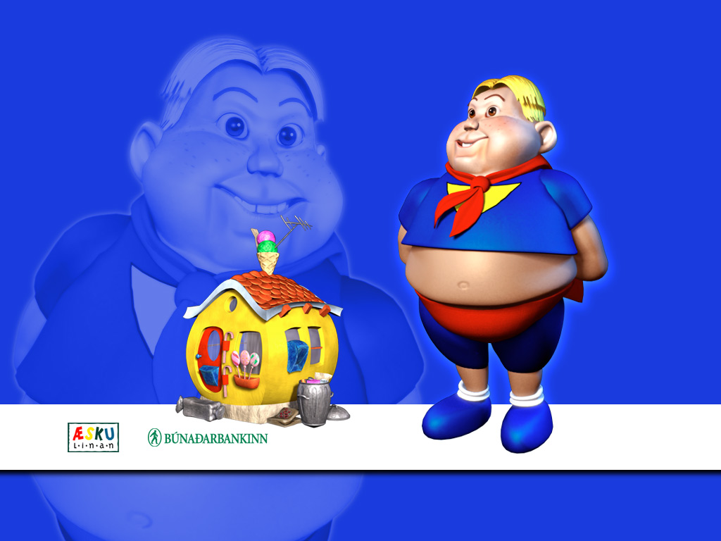 Lazy Town Cgi 2000 - HD Wallpaper 