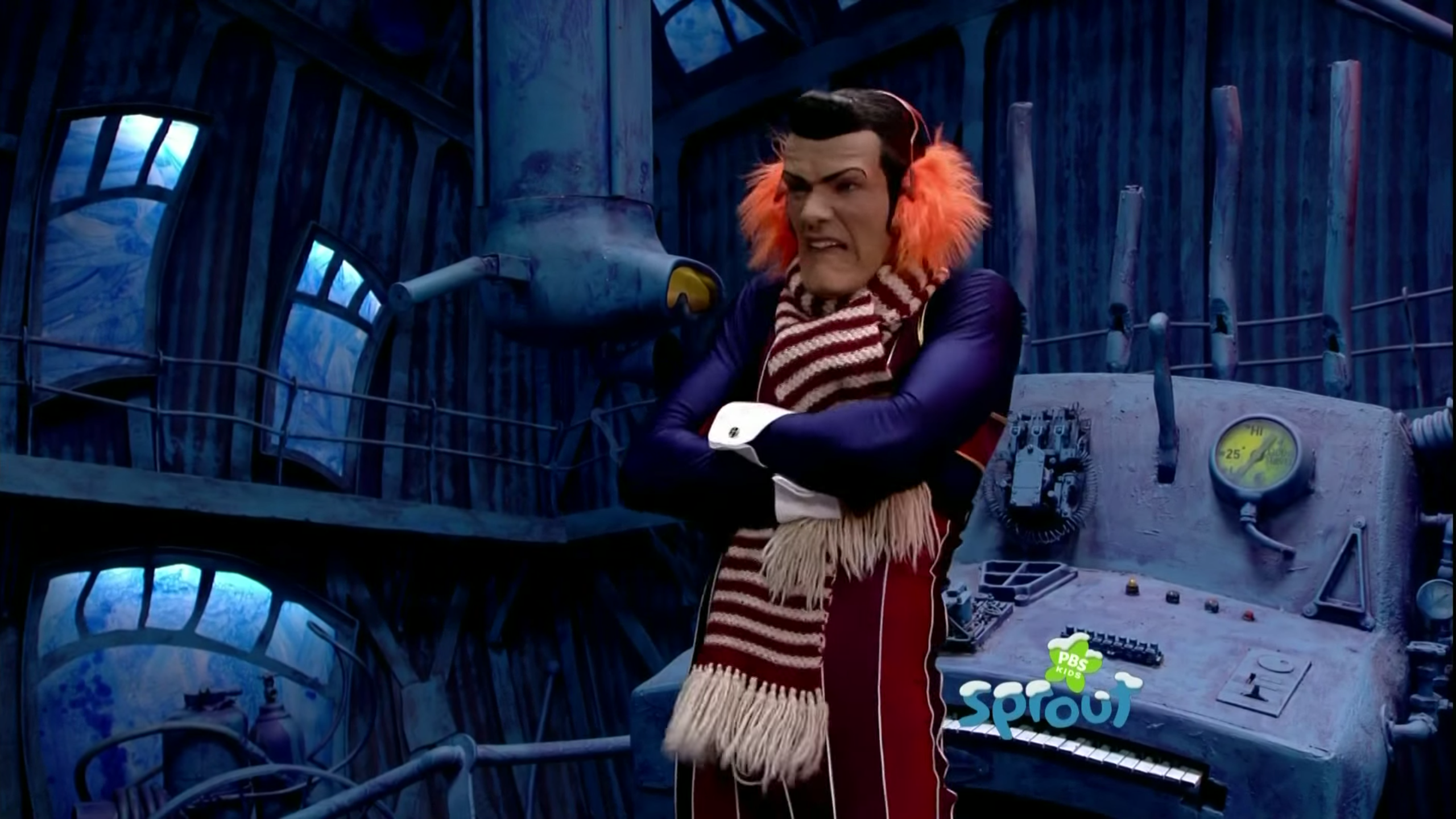 Robbie Rotten - Superman Eating French Fries - HD Wallpaper 
