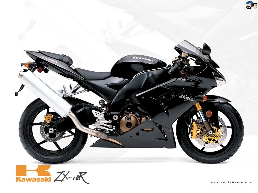 Kawasaki - Kawasaki Zx10r 04 05 - HD Wallpaper 