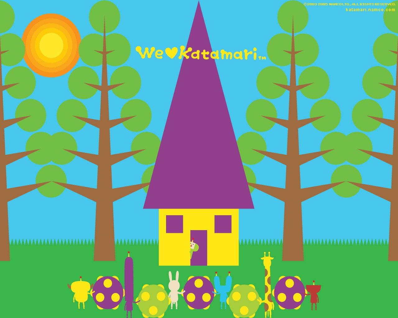 Katamari Wallpaper - HD Wallpaper 