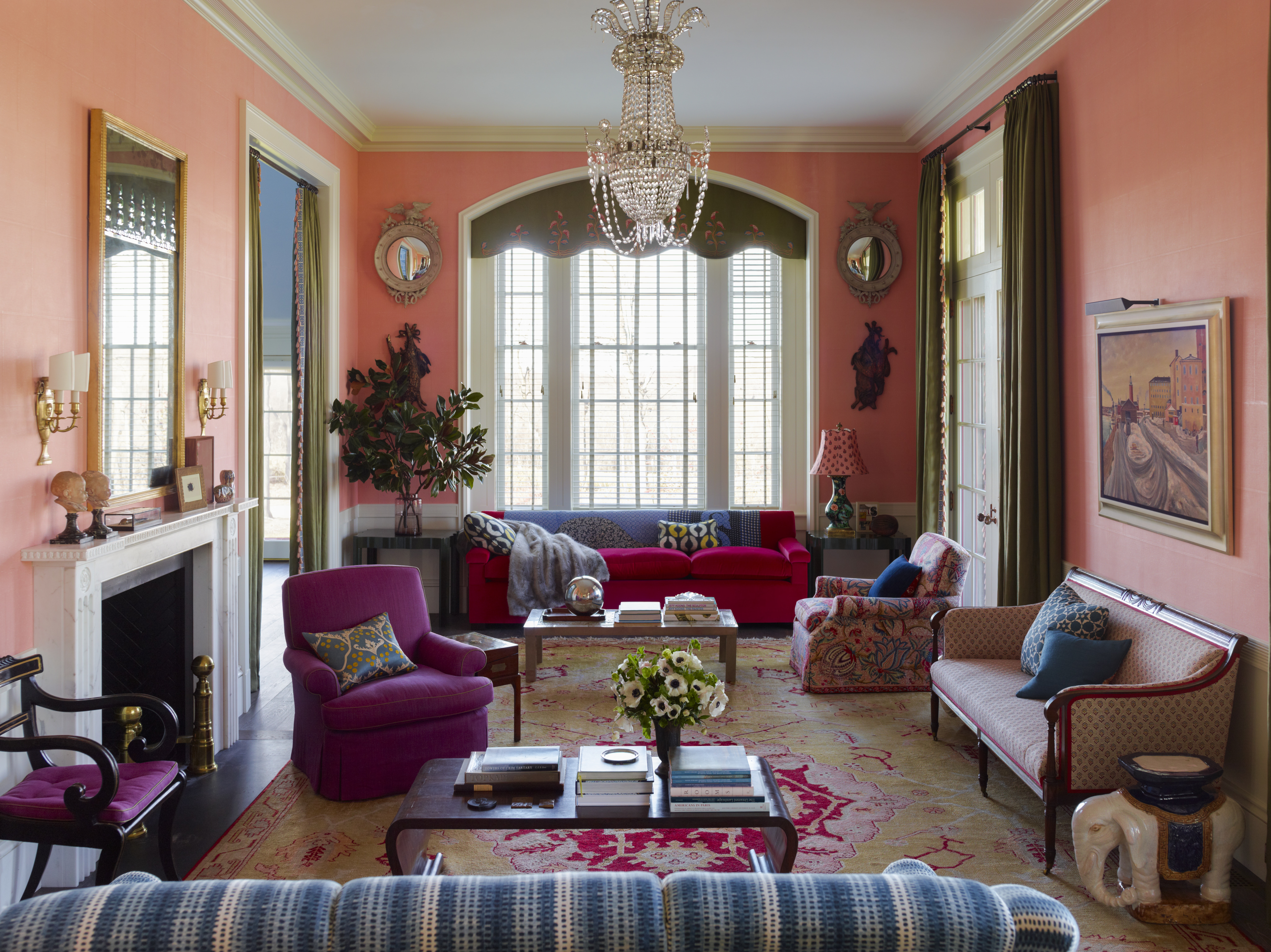 Country House Living Room Ideas - HD Wallpaper 